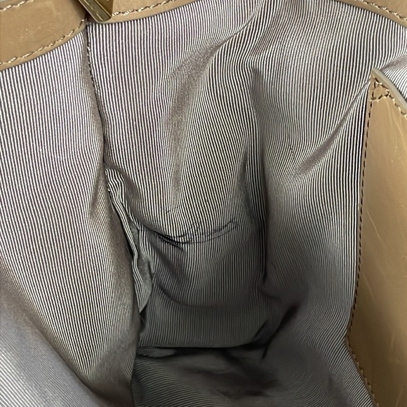 Jason Wu Jourdan Petite Leather Tote Bag Beige Black 2 Way Purse - Picture 14 of 17